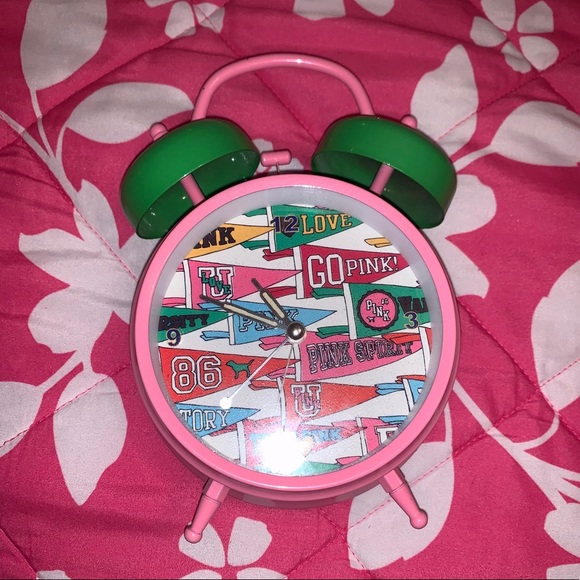 Victoria’s Secret Pink Alarm Clock - Rare - Picture 1 of 6
